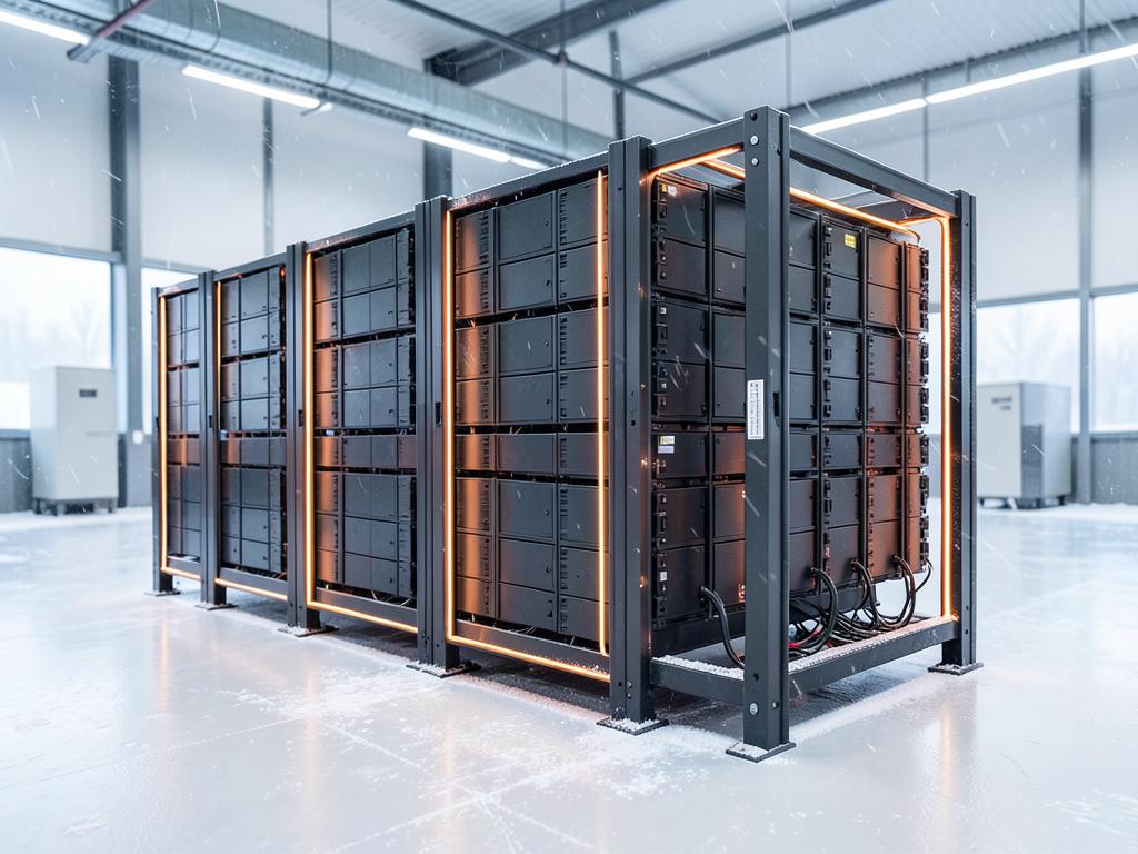 Energy storage battery heating solution