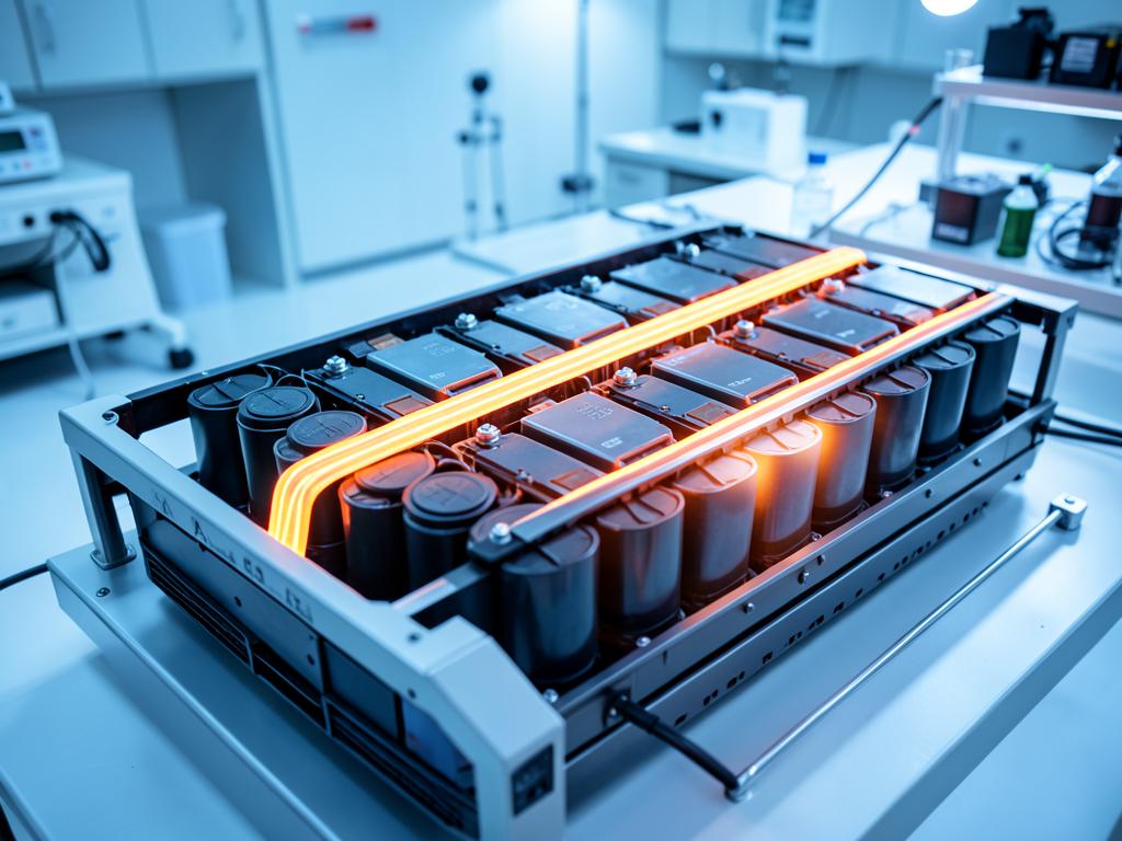 New energy battery heating solution
